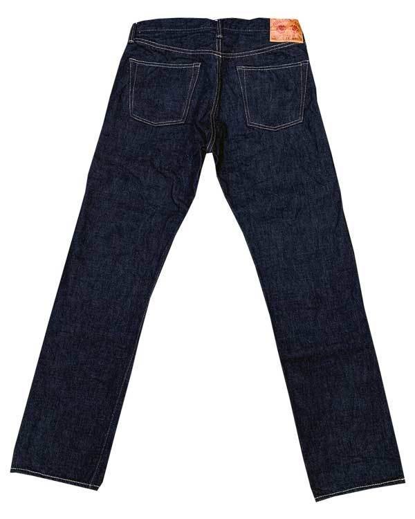 画像2: FULLCOUNT(フルカウント) “1108XX NEW STRAIGHT HEAVY OZ” 15.5オンスデニム メーカーワンウォッシュ済み バックポケットステッチ無し、赤タブ無しタイプ