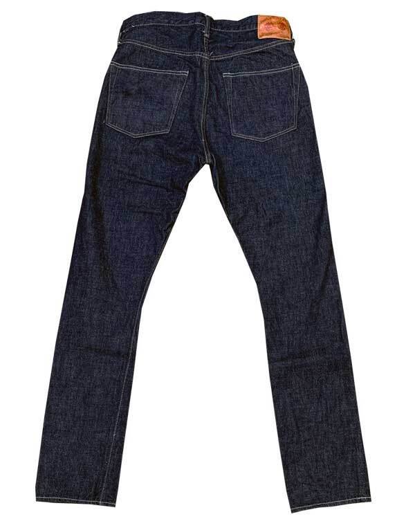 画像2: FULLCOUNT(フルカウント) “1110 TAPERED”13.7オンスデニム メーカーワンウォッシュ済み バックポケットステッチ無し、赤タブ無しタイプ FL-1110-19 13.7oz Denim　One Wash