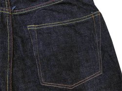 画像5: FULLCOUNT(フルカウント) “1110 TAPERED”13.7オンスデニム メーカーワンウォッシュ済み バックポケットステッチ無し、赤タブ無しタイプ FL-1110-19 13.7oz Denim One Wash