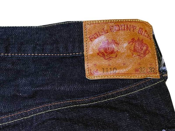 画像6: FULLCOUNT(フルカウント) “1110 TAPERED”13.7オンスデニム メーカーワンウォッシュ済み バックポケットステッチ無し、赤タブ無しタイプ FL-1110-19 13.7oz Denim　One Wash