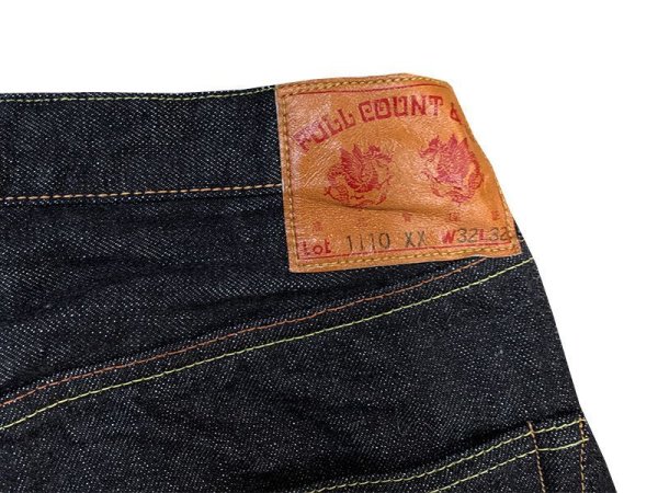 画像5: FULLCOUNT(フルカウント) “1110XX TAPERED HEAVY OZ”15.5オンスデニム メーカーワンウォッシュ済み バックポケットステッチ無し、赤タブ無しタイプ FL-1110XX-19