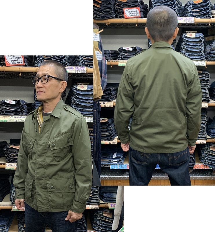 BUZZ RICKSON'S 「ジャングルファティーグ」  COAT, MAN'S COMBAT TROPICAL　BR12247