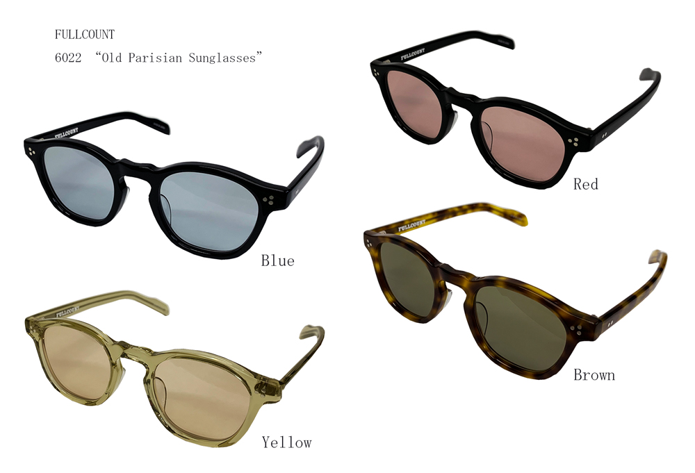 FULLCOUNT（フルカウント）6022 “Old Parisian Sunglasses” 