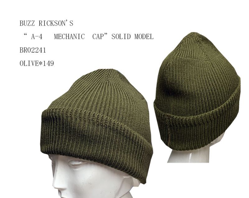 BUZZ RICKSON'S“ A-4　 MECHANIC　CAP”BR02241