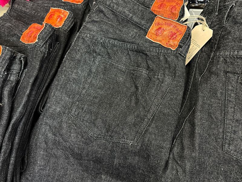 FULLCOUNT“Straight Black Selvedge DenimT”　13.5oz Selvedge Denim   1101BK 