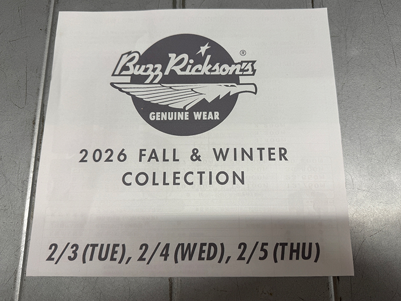 Buzz Rickson'S　2026