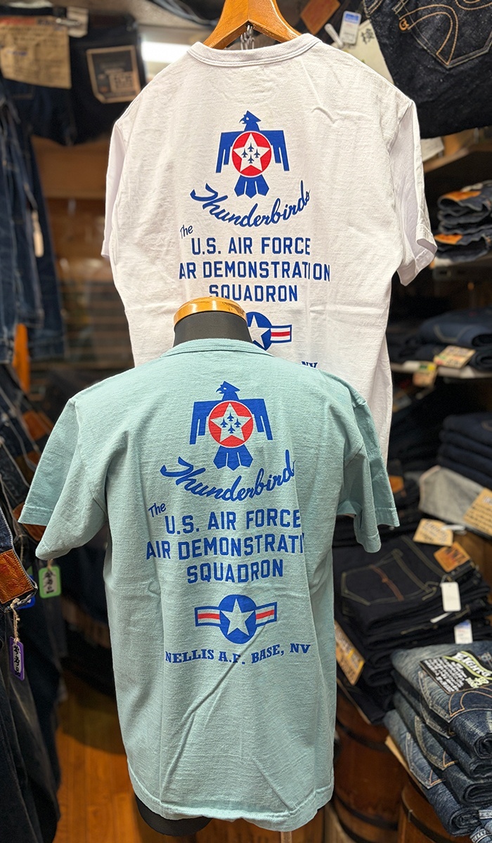 BUZZ RICKSON'S  “THUNDERBIRDS” S/S T-SHIRT　 BR79705