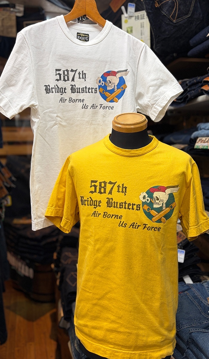  Eight-G　Short sleeve t-shirt“BRIDGE BUSTERS” 8ST-43