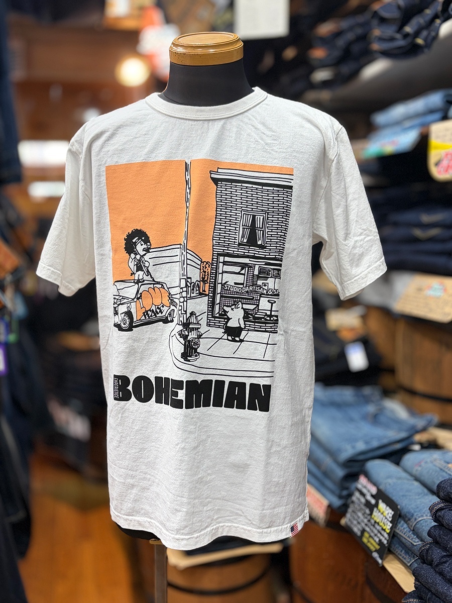STUDIO D'ARTISAN“Bohemian”柄　 プリント半袖Ｔシャツ【8234B】 