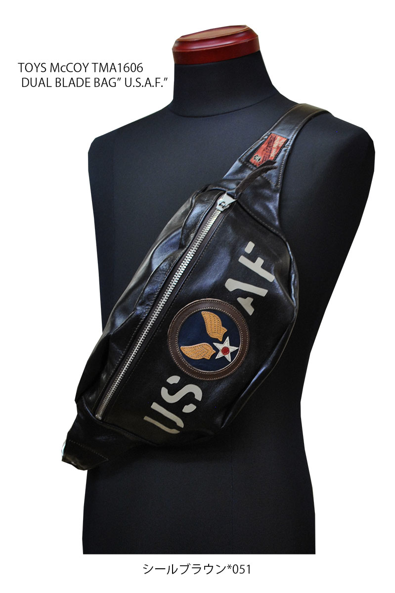 TOYS McCOY (トイズマッコイ) DUAL BLADE BAG” U.S.A.F.” TOYS McCOY (トイズマッコイ) DUAL BLADE BAG” U.S.A.F.”