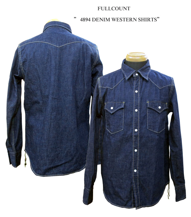 FULLCOUNT(フルカウント) No4894 ”4894 DENIM WESTERN SHIRTS” 2015年 