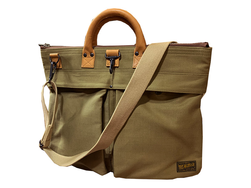 TOYS McCOY(トイズマッコイ) HELMET BAG GROSGLAIN KHAKI TMA2024 Gパン屋のJeans