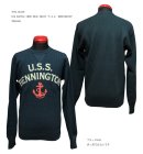 画像: TOYS McCOY  BIG WAFFLE CREW NECK SHIRT“U.S.S. BENNINGTON”TMC2055