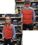 画像: Sugar Cane“Leather yoke down vest”　SC15222