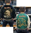 画像: テーラー東洋“Tailor Toyo” 別珍×サテン　スカジャン“POLAR BEAR × ALASKA MAP” TT15175-119
