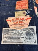 画像: SUGAR CANE Super “Denim” CollectiblesLot No. SC49001　#01  14oz. BLUE DENIM WAIST OVERALLS “S1945” MODEL