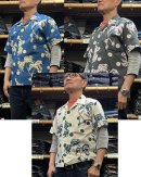 画像: Sun Surf DUKE KAHANAMOKU  COTTON HAWAIIAN SHIRT “MOONLIGHT PALMTREE” DK39451   準備01_dk39451