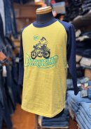 画像: STUDIO D'ARTISAN“Biker”柄 ラグラン7分Ｔシャツ【8206A】
