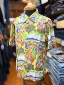 画像: Sun Surf Special Edition　 [SHROT SLEEVE RAYON HAWAIIAN SHIRT]“ORIGINAL MATSON MENU DESIGN by EUGENE SAVAGE”Lot No. SS39678 