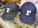 画像: FULLCOUNT（フルカウント）No. 6843　6Panel Denim Baseball Cap 'F' Patch