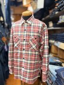画像: Sugar Cane “Twill Check”L/S WORK SHIRT　SC29778