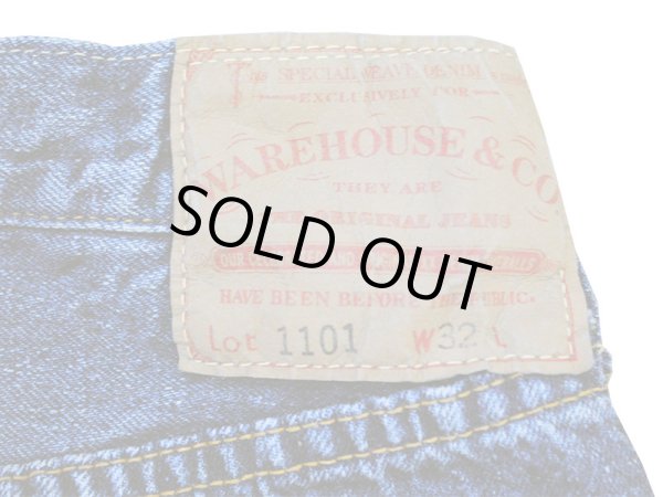 画像9: WareHouse (ウェアハウス) Lot 2ND-HAND 1101 (USED WASH-中) [新品]