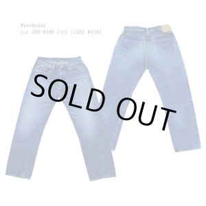 画像: WareHouse (ウェアハウス) Lot 2ND-HAND 1101 (USED WASH-中) [新品]