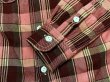 画像5: Eight-G（エイトＧ） “11oz.HEAVY FLANNEL　MADRAS CHECK WORK SHIRTS” 2024年生産タイプ 8LS-71-24AW