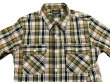 画像18: Eight-G（エイトＧ） “11oz.HEAVY FLANNEL　MADRAS CHECK WORK SHIRTS” 2024年生産タイプ 8LS-71-24AW