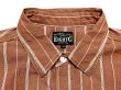 画像4: Eight-G（エイトＧ）“4oz COTTON LINEN STRIPE WORK SHIRT” 2022年生産タイプ 8SS-33-22SS
