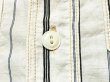 画像13: Eight-G（エイトＧ）“4oz COTTON LINEN STRIPE WORK SHIRT” 2022年生産タイプ 8SS-33-22SS