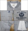 画像2: BUZZ RICKSON'S バズリクソンズ U.S.ARMY AIR FORCES フルジップスウェットシャツ