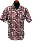 画像2: Sun Surf(サンサーフ) MASKED MARVEL(マスクド マーベル) Hawaiian Shirt(アロハ) 半袖コットンアロハ オープンシャツタイプ “TIKI ALLOVER”