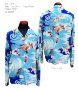 画像: Sun Surf(サンサーフ) Hawaiian Shirt(アロハ) ロングスリーブ "GOLD FISH"