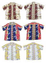 画像: Sun Surf(サンサーフ) Hawaiian Shirt(アロハ) ショートスリーブ "NIGHT BLOOMING CEREUS BORDER" 2012年製
