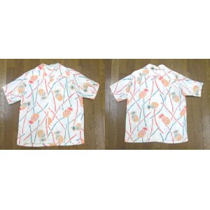 画像: Sun Surf(サンサーフ) Hawaiian Shirt(アロハ) ショートスリーブ “PINEAPPLE&CANE”