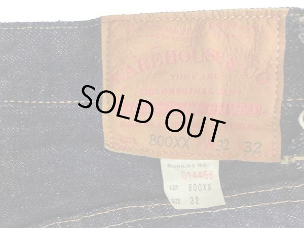 画像5: WareHouse(ウェアハウス) Lot 800XX ワンウォッシュ 2018年タイプ Wh-800XX-18