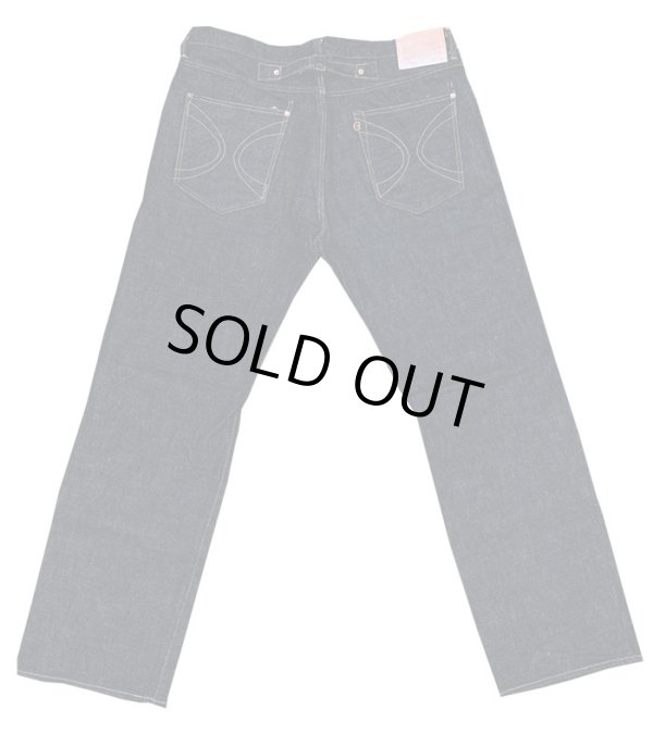 画像2: “シンチバック ストレートジーンズ”60周年記念・17オンス ベーシックストレートジーンズ 703-WAB-20ss BIGサイズ(40・42インチ) エイトジー生誕60周年記念ジーンズ