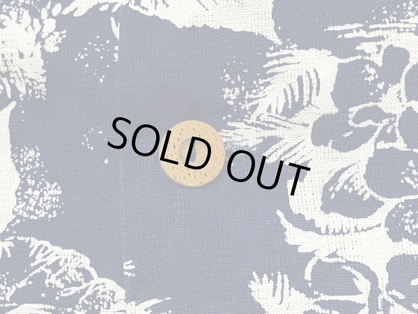 画像8: Eight-G（エイトＧ） "DOBBY INDIGO DISCHARGE HAWAIIAN SHIRT"半袖 アロハシャツ 8AS-07