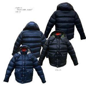 画像: Eight-G（エイトＧ） "NYLON DOWN JACKET" 