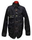 画像2: Eight-G（エイトＧ） “13oz WABASH STRIPE WORK CORT” 2021年生産タイプ 8JK-19-21AW