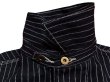画像8: Eight-G（エイトＧ） “13oz WABASH STRIPE WORK CORT” 2021年生産タイプ 8JK-19-21AW