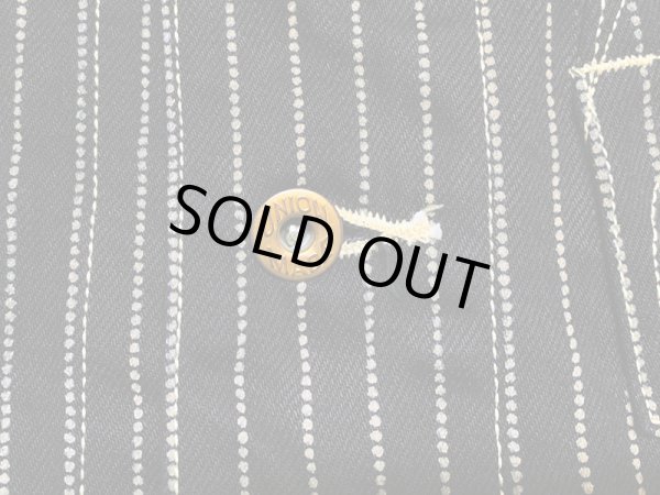 画像9: Eight-G（エイトＧ） “13oz WABASH STRIPE WORK CORT” 2021年生産タイプ 8JK-19-21AW