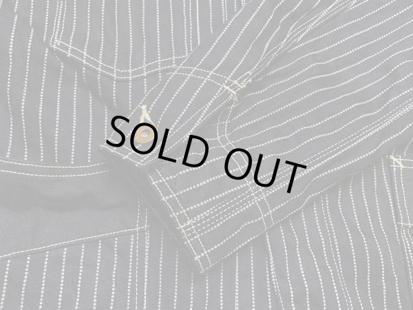 画像10: Eight-G（エイトＧ） “13oz WABASH STRIPE WORK CORT” 2021年生産タイプ 8JK-19-21AW