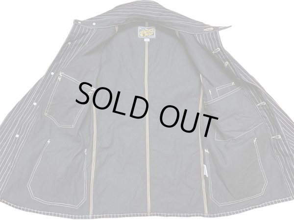 画像12: Eight-G（エイトＧ） “13oz WABASH STRIPE WORK CORT” 2021年生産タイプ 8JK-19-21AW