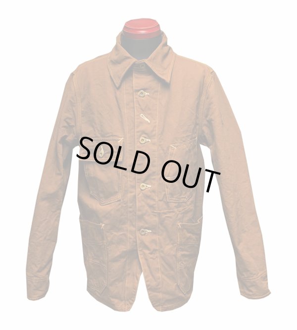 画像2: Eight-G（エイトＧ） "11.5oz SULFUR DYEING WORK CORT" 2022年生産タイプ 8JK-20-22SS