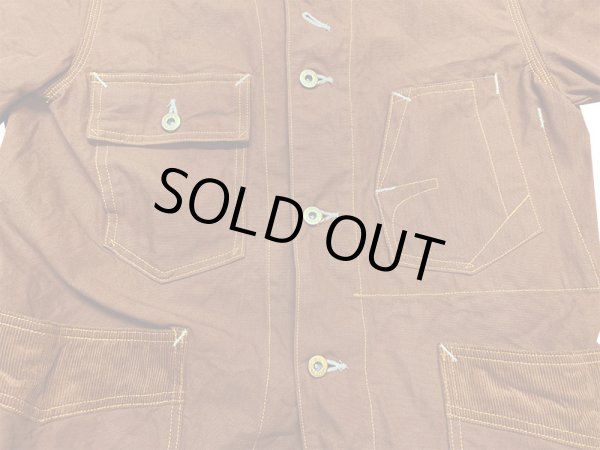 画像6: Eight-G（エイトＧ） "11.5oz SULFUR DYEING WORK CORT" 2022年生産タイプ 8JK-20-22SS