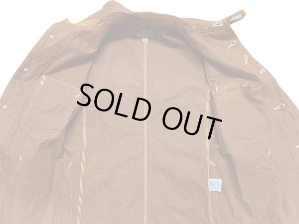 画像14: Eight-G（エイトＧ） "11.5oz SULFUR DYEING WORK CORT" 2022年生産タイプ 8JK-20-22SS