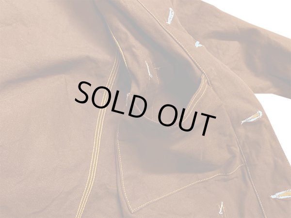 画像15: Eight-G（エイトＧ） "11.5oz SULFUR DYEING WORK CORT" 2022年生産タイプ 8JK-20-22SS