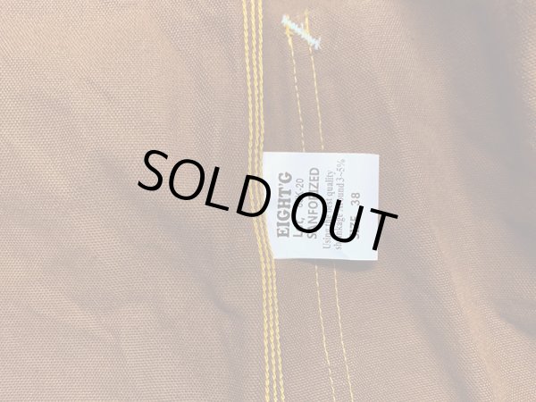 画像16: Eight-G（エイトＧ） "11.5oz SULFUR DYEING WORK CORT" 2022年生産タイプ 8JK-20-22SS